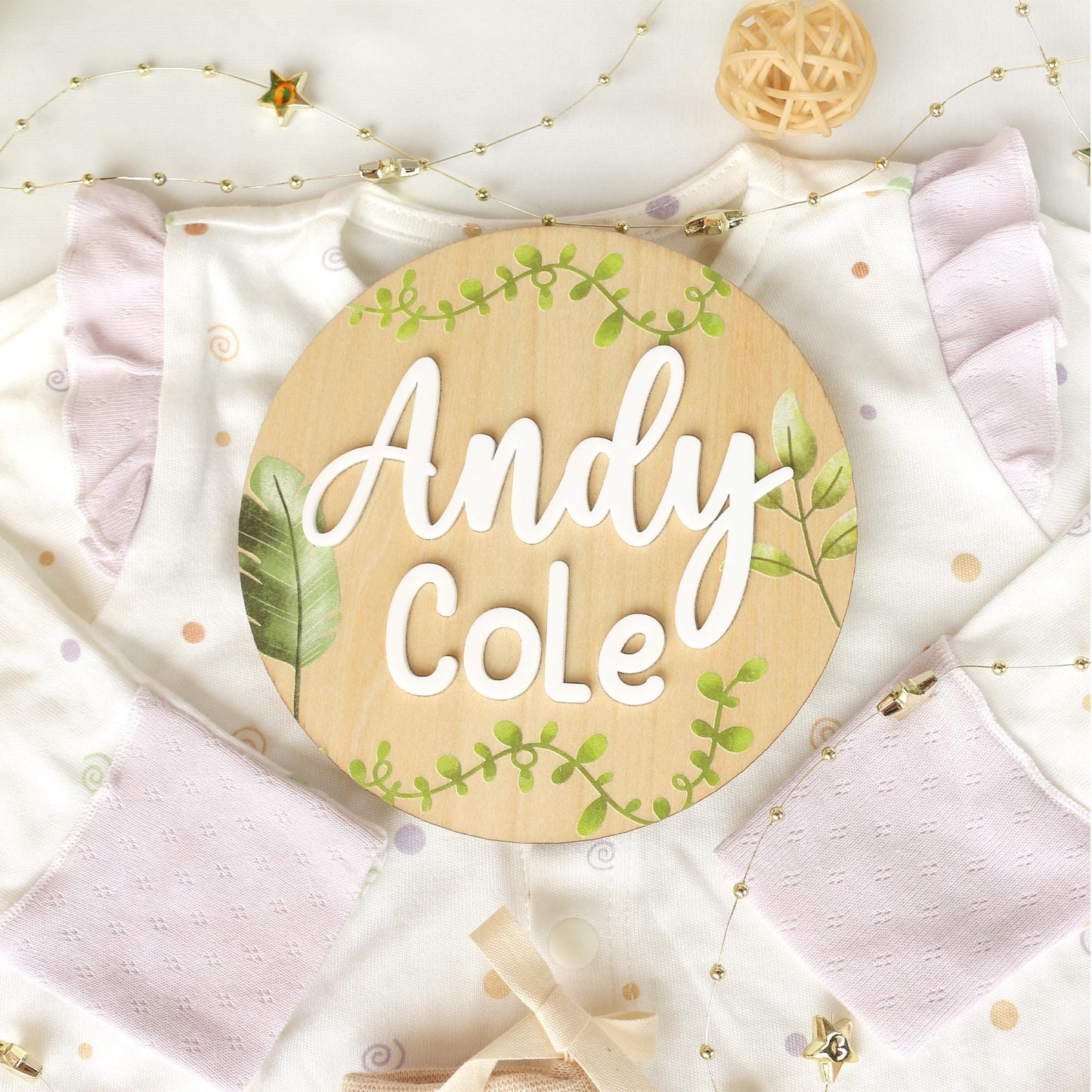 Safari Animals Baby Milestone Cards: Monthly Photo Signs
