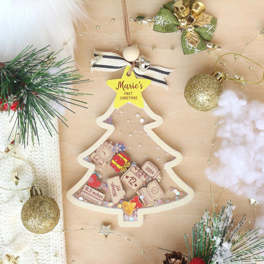 Personalized Baby's First Christmas Ornament: Acrylic Keepsake