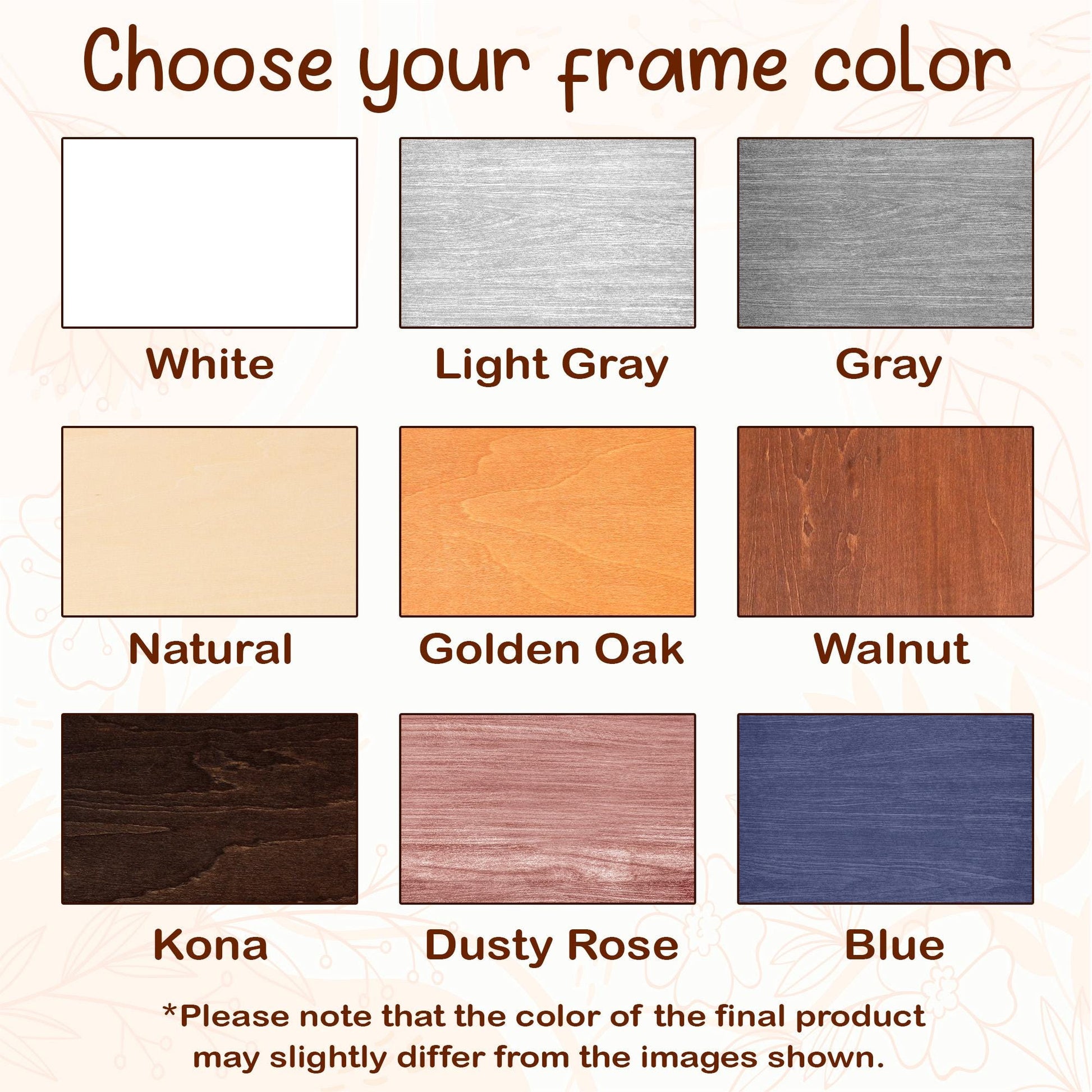 Personalized Baltic Birch Photo Frame: Custom Quote Gift